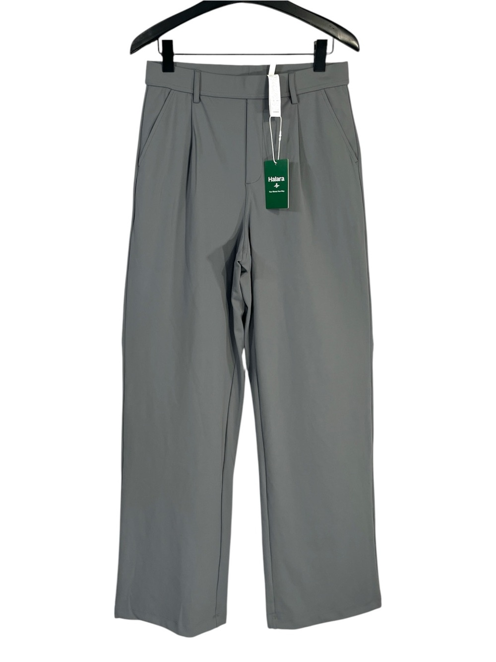 NWT Halara Flex™ DayStretch High Waisted Pocket Work Flare Pants Size M XTall - Picture 10 of 14
